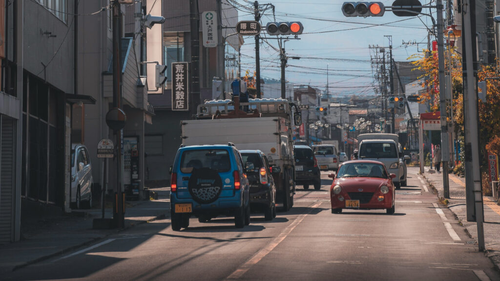 comment louer une voiture au Japon fuji route montagne ville