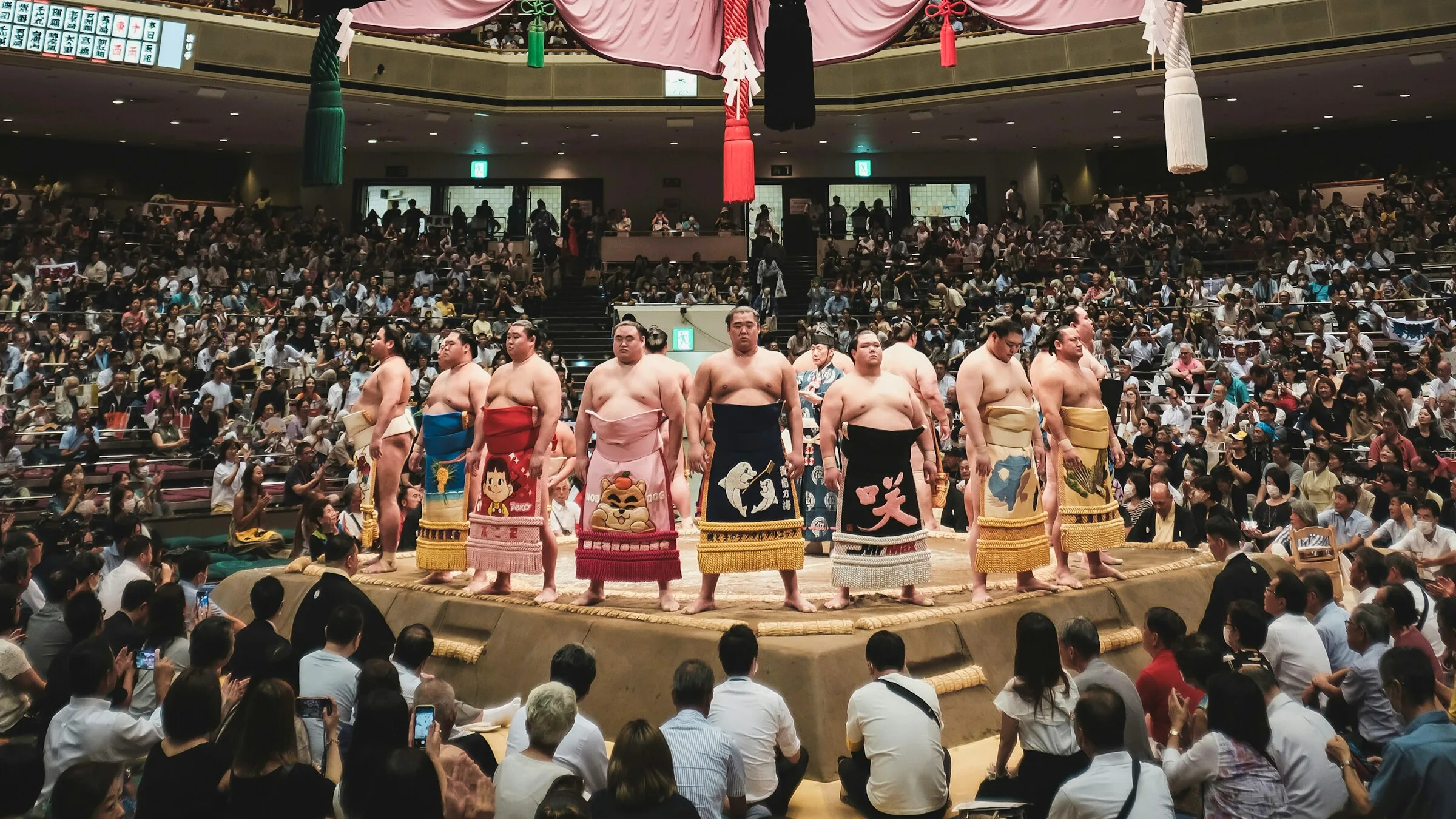 Tournoi de sumo au Japon