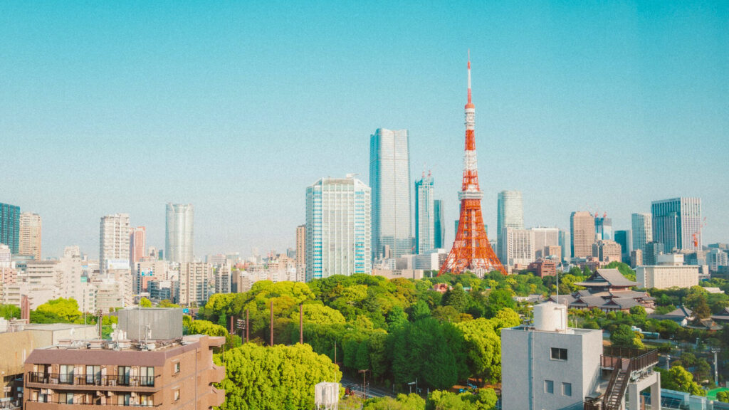 Tokyo tower road trip 1 mois au Japon