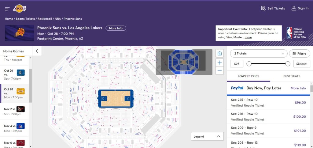 Arena billets NBA los angeles Comment acheter des billets NBA ? Le guide ultime pour voir un match de basket aux USA !