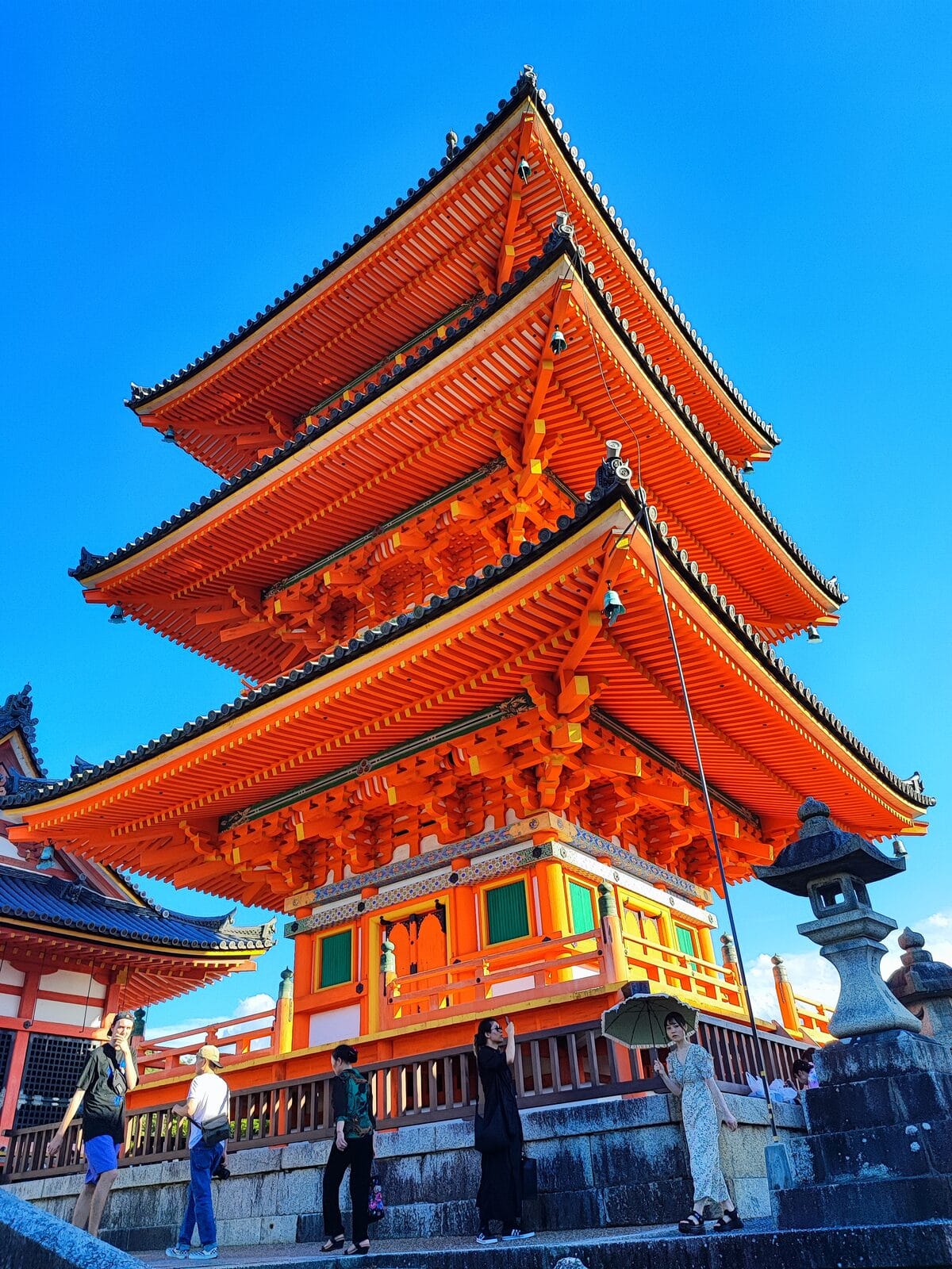 Temple traditionnel de Kyoto lors de notre voyage au Japon