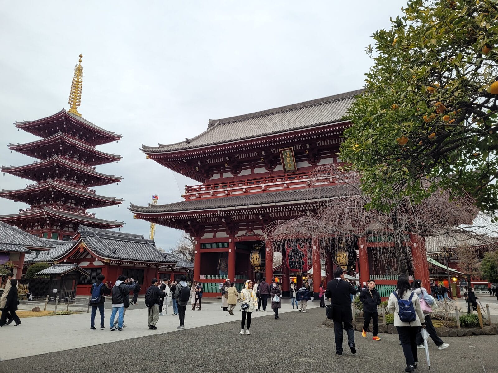 Temple Senso-ji à Tokyo pendant notre itinéraire Japon 2 semaines